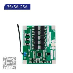 Universal 3S 20A Li-ion LiFePO4 BMS