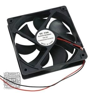 120x120x25mm DC 12V Axial Fan