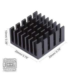 20x20x10mm Aluminum Chip Heat Sink
