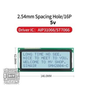 20x4 Large LCD Display