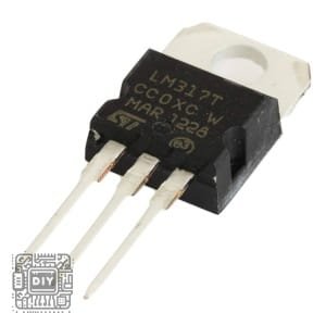 LM317T voltage regulator