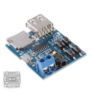 MP3 Decoder Board with Amplifier