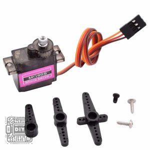 MG90S 180° Plastic Gear Servo - DIYStoreiq.com