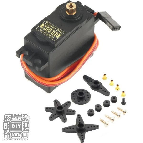 MG995 180 Degree Plastic Gear Servo - DIYStoreiq.com