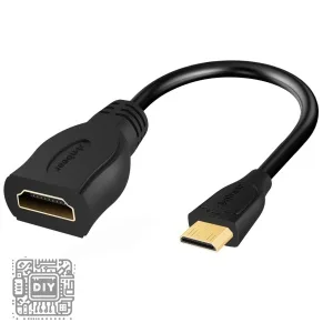 Mini HDMI to HDMI Adapter
