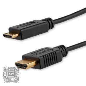 Mini HDMI to HDMI Cable 6ft