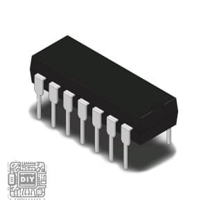 74HC00 Quad 2-Input NAND Gate IC - DIYStoreiq.com