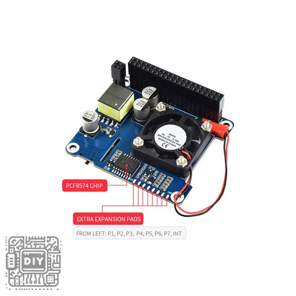 PoE HAT for Raspberry Pi 4-2 - DIYStoreiq.com