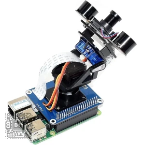 Raspberry Pi 4 2-DOF Pan Tilt HAT