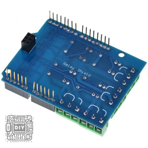 4-Channel 5V Relay Shield for Arduino Uno-1 - DIYStoreiq.com