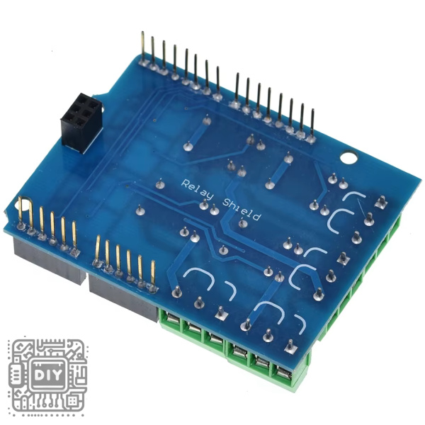 4-Channel 5V Relay Shield for Arduino Uno-1 - DIYStoreiq.com