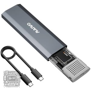 Aluminum NVMe SSD Enclosure USB-C 10Gbps