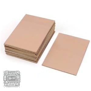 FR4 Single Sided PCB Board 7x10cm - DIYStoreiq.com