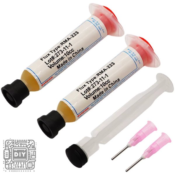 RMA-223 No-Clean Solder Paste Syringe 10cc - DIYStoreiq.com