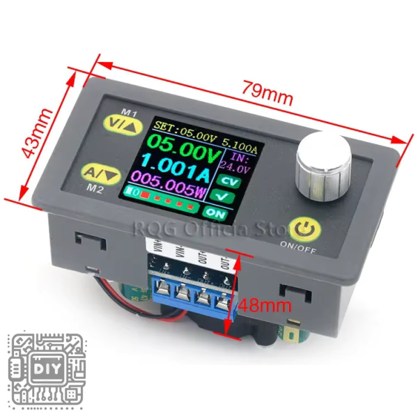 WZ3605E Buck-Boost Converter 80W 5A CC CV-3 - DIYStoreiq.com