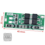 2S 20A 7.4V BMS Protection Board Balanced Version