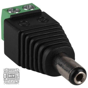 5.5x2.1mm DC Connector Adapter Core-Male