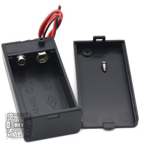 9V Battery Holder with Cover and ON-OFF Switch-1 - DIYStoreiq.com