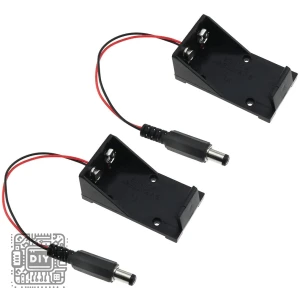 9V Battery Holder with DC Terminal Plug