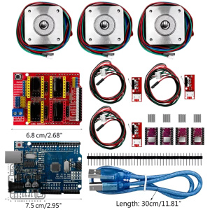 CNC Controller Kit Nema 17 Stepper Motor DRV8825 3D Printer - DIYStoreiq.com
