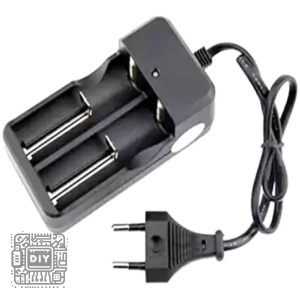 Dual-Slot 18650 Lithium Battery Fast Charger with QC30 220V - DIYStoreiq.com