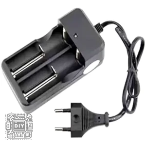 Dual-Slot 18650 Lithium Battery Charger