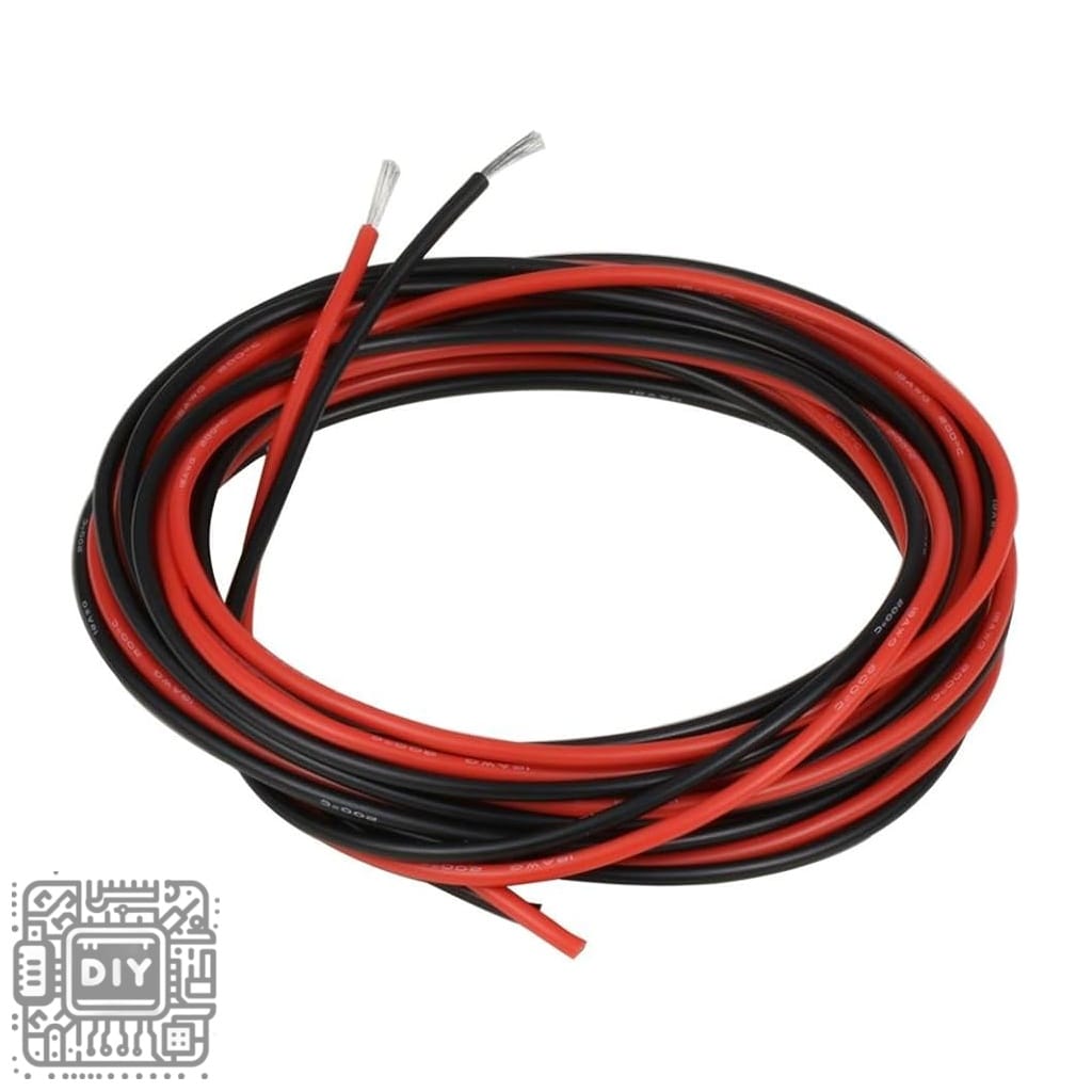 EHGS 2468 20 AWG Copper Wire Red Black - DIYStoreiq.com