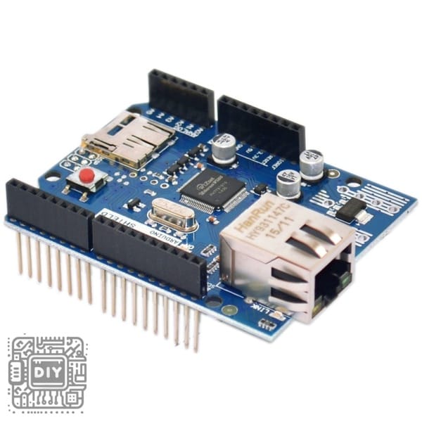 Ethernet Shield W5100 R3 for Arduino Uno - DIYStoreiq.com