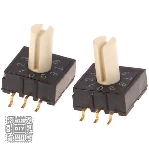 KDS16-422R-F Rotary DIP Code Switch
