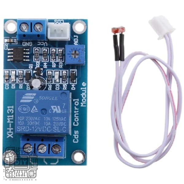 XH-M131 DC 12V Light Control Switch Photoresistor Relay Module - DIYStoreiq.com