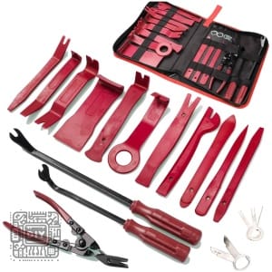 19Pcs Car Trim Removal Tool Kit with Clip Pliers - DIYStoreiq.com